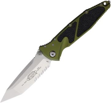 Microtech Socom Elite Linerlock Pocket Knife OD Green - MCT16111OD